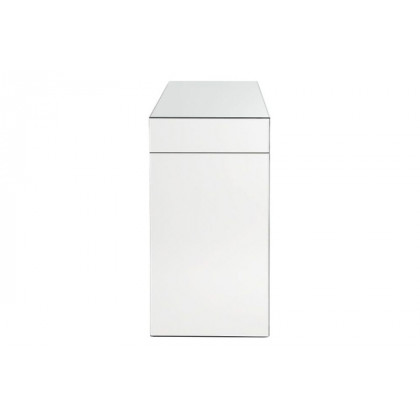 ACME - Nysa Vanity Desk in Mirrored/Faux Crystals (90159)