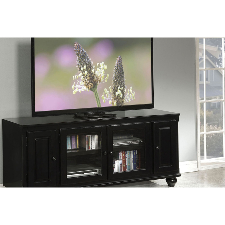 ACME - Ferla TV Stand in Black