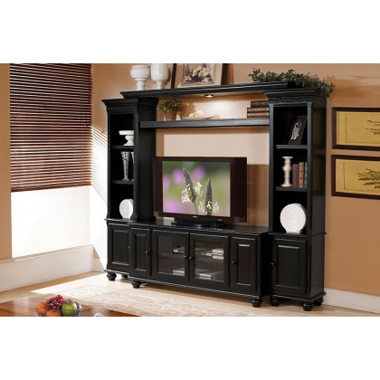 ACME - Ferla TV Stand in Black