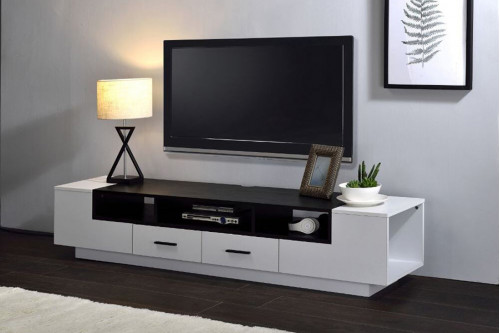ACME™  - Armour TV Stand in White and Black