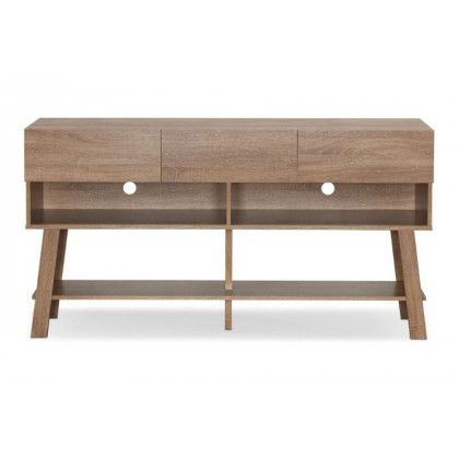 ACME - Ariza TV Stand in Rustic Natural