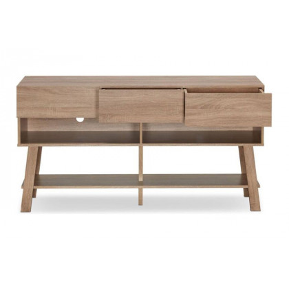 ACME - Ariza TV Stand in Rustic Natural