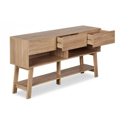 ACME - Ariza TV Stand in Rustic Natural
