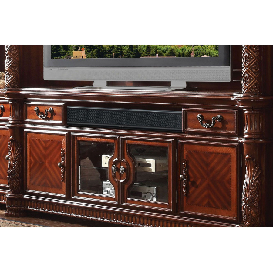 ACME Vendome II TV Console - Cherry Brown