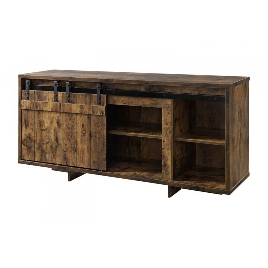 ACME Bellarosa TV Stand - Rustic Oak (91610)