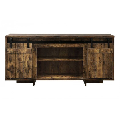 ACME Bellarosa TV Stand - Rustic Oak (91610)
