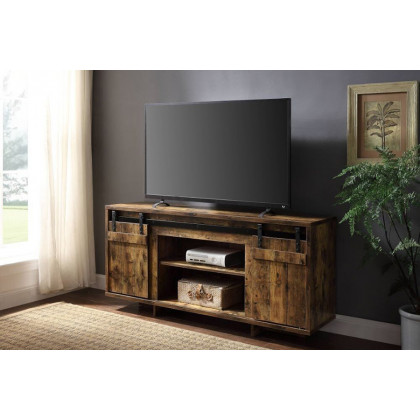 ACME Bellarosa TV Stand - Rustic Oak (91610)