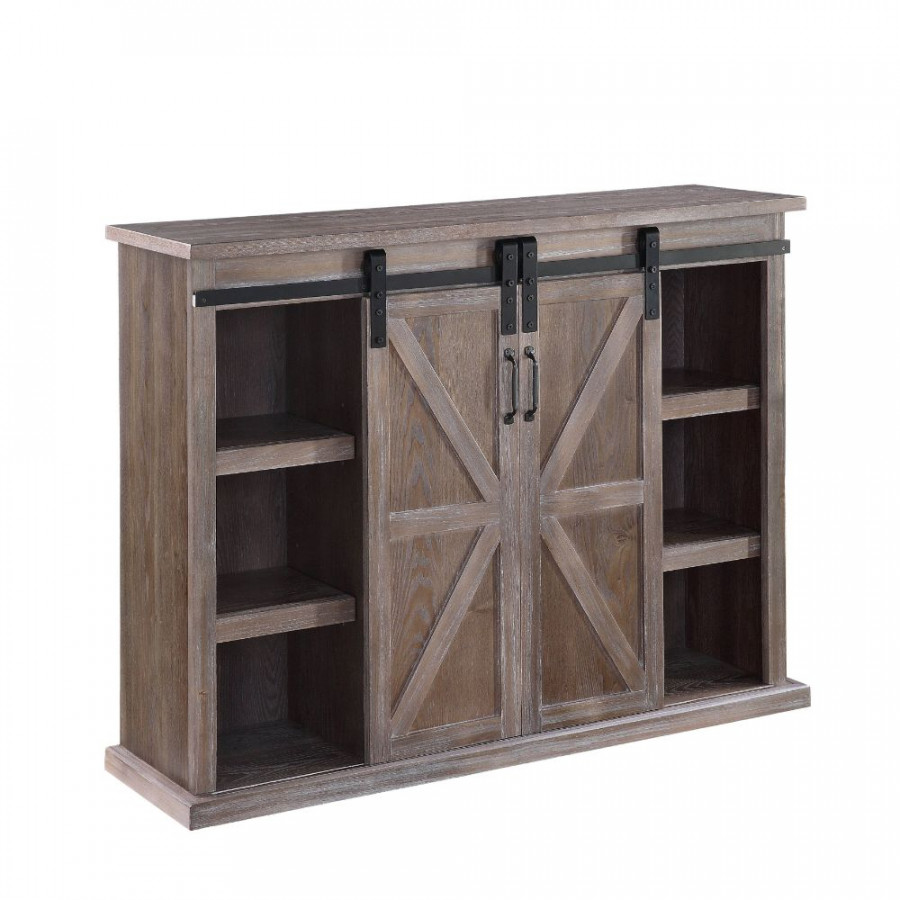 ACME - Orabella TV Stand in Rustic Natural