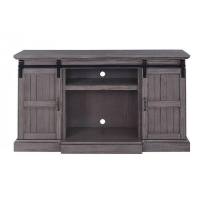 ACME - Admon TV Stand with Fireplace in Gray Oak