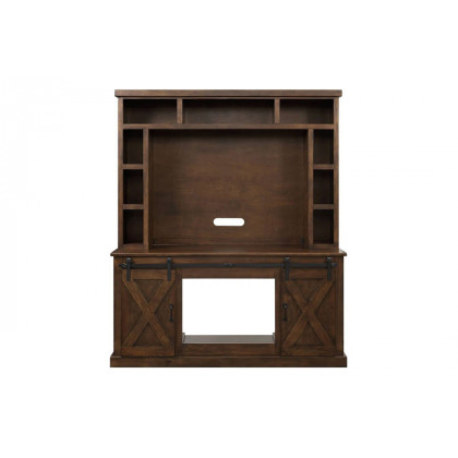 ACME - Aksel Entertainment Center (Include 91617Fir) in Walnut