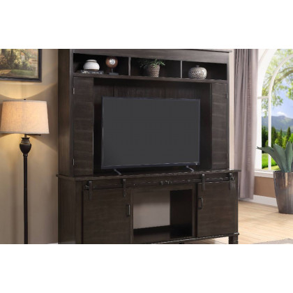 ACME - Apison Entertainment Center (Include 91617Fir) in Espresso