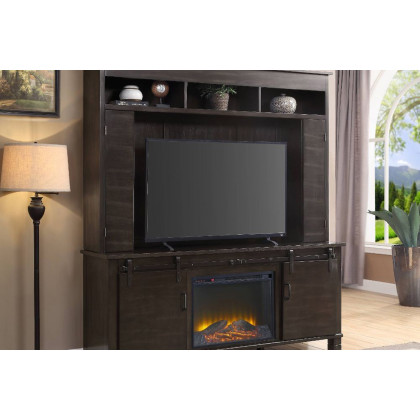 ACME - Apison Entertainment Center (Include 91617Fir) in Espresso