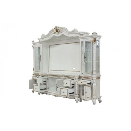 ACME Picardy Entertainment Center - Antique Pearl