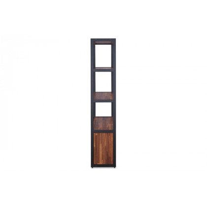 ACME - Sara Bookshelf in Walnut/Sandy Black (92442)