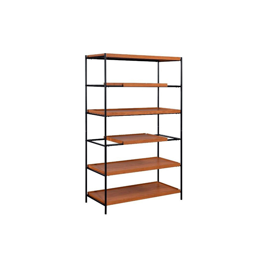 ACME - Oaken Bookshelf in Honey Oak/Black