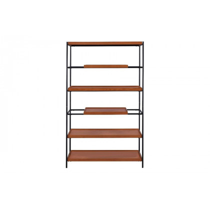 ACME - Oaken Bookshelf in Honey Oak/Black