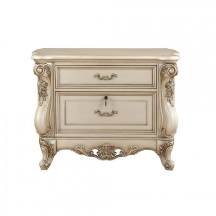 ACME - Gorsedd File Cabinet in Golden Ivory