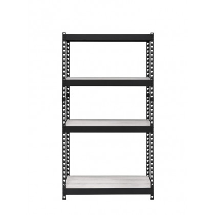 ACME Decmus Bookshelf - Natural/Black, 60"H (92782)