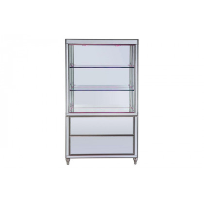 ACME - Dominic Bookcase in Mirrored
