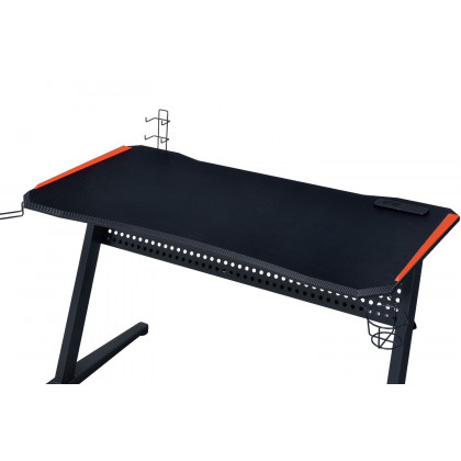 ACME - Dragi Gaming Desk with USB in Black/Red