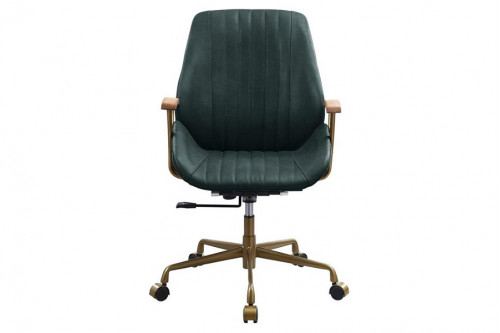 ACME™ Argrio Office Chair - Dark Green Top Grain Leather