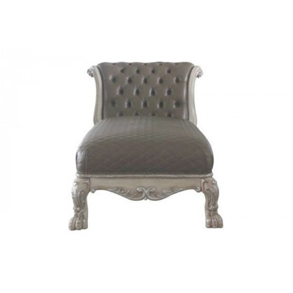 ACME Dresden Chaise with Pillow - Namibia/Vintage Bone White