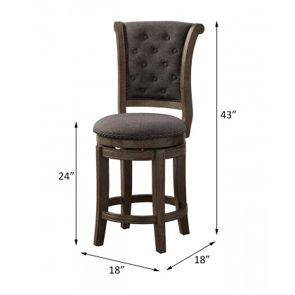ACME - Glison Counter Height Chair Set of 2