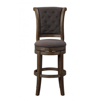 ACME Glison Bar Chair (Set of 2) - Charcoal Walnut