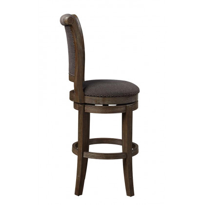 ACME Glison Bar Chair (Set of 2) - Charcoal Walnut