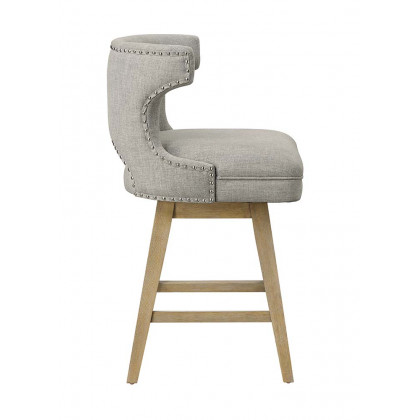 ACME - Everett Counter Height Chair (Set of 2) in Teal Oak