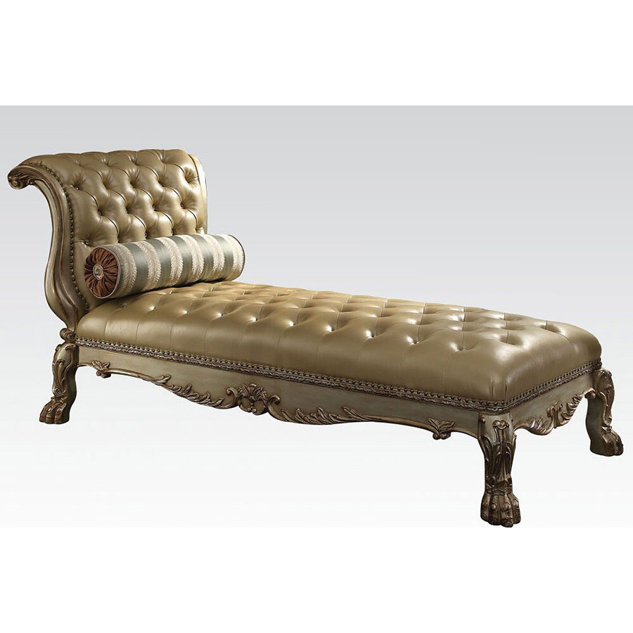 ACME Dresden Chaise - Gold Patina
