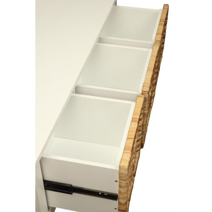 ACME Flavius Bench with Storage - White