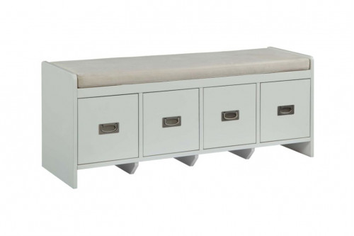 ACME™  - Berci Bench with Storage in White