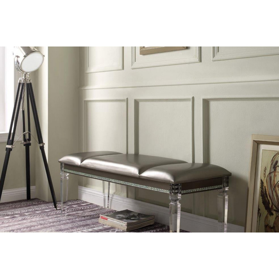 ACME - Sadie Bench in Clear Acrylic