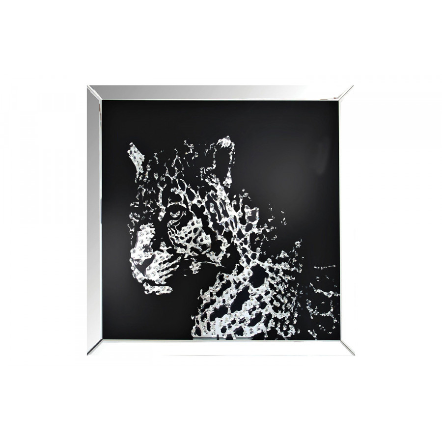 ACME - Nevina Mirrored and Crystal Wall Decor