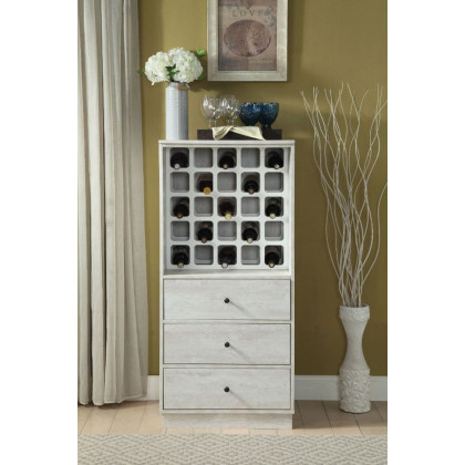 ACME - Wiesta Drawer Wine Cabinet