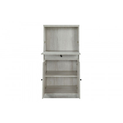 ACME - Wiesta Wine Cabinet in Antique White