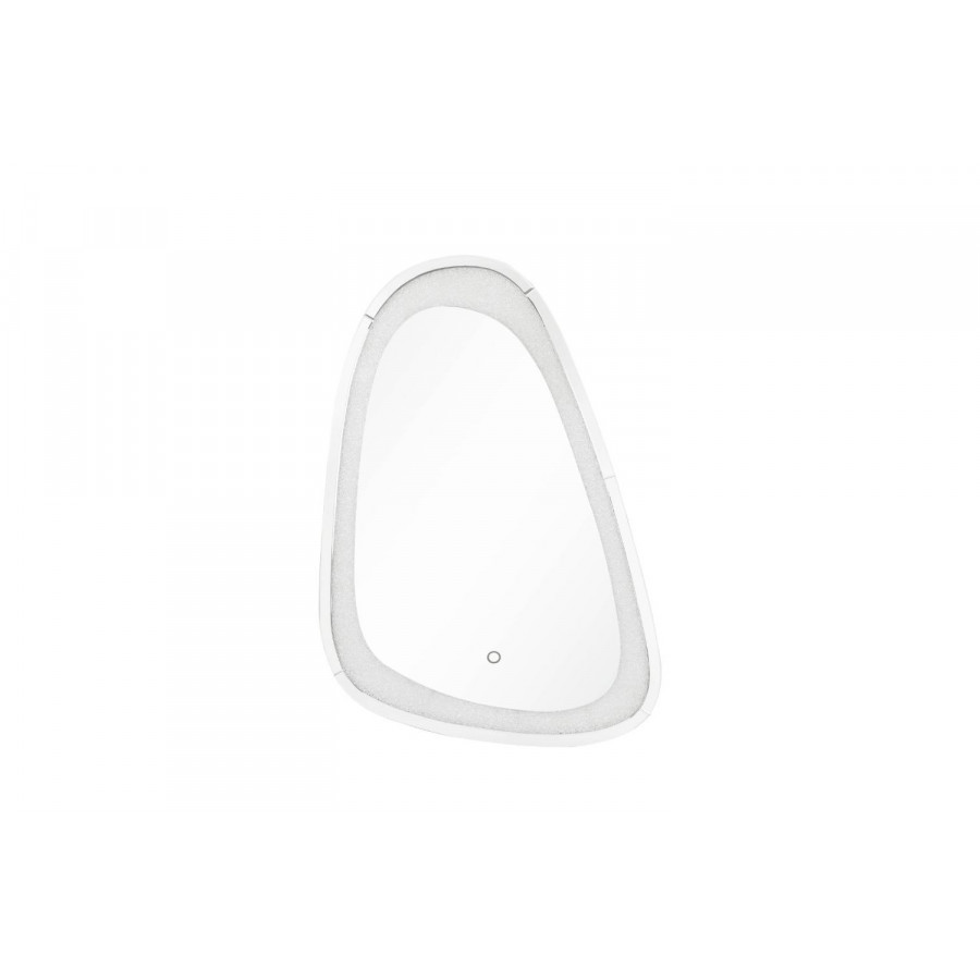 ACME - Noralie Accent Mirror with Led in Mirrored/Faux Diamonds (97708)