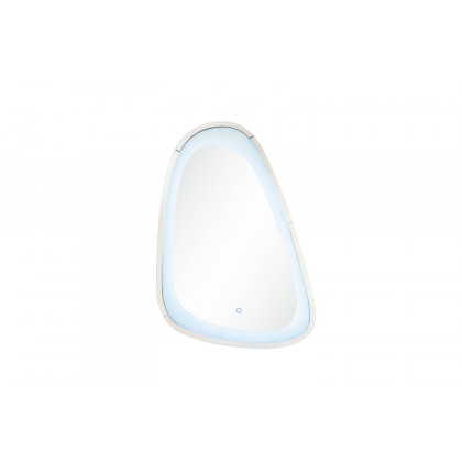 ACME - Noralie Accent Mirror with Led in Mirrored/Faux Diamonds (97708)