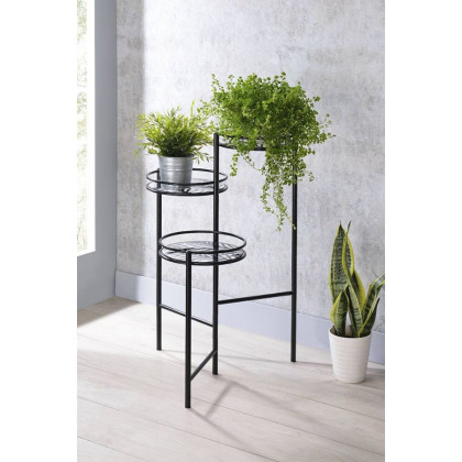 ACME - Namid Plant Stand in Black (97797)