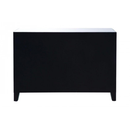 ACME - Noralie Console Cabinet in Mirrored/Faux Diamonds (97815)