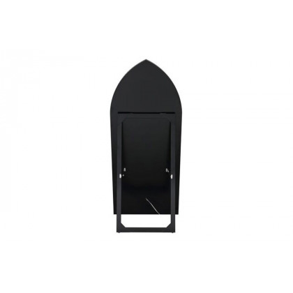 ACME - Noralie Floor Mirror with Led in Mirrored/Faux Diamonds (97981)