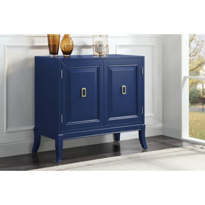 ACME Clem Console Table - Blue Finish