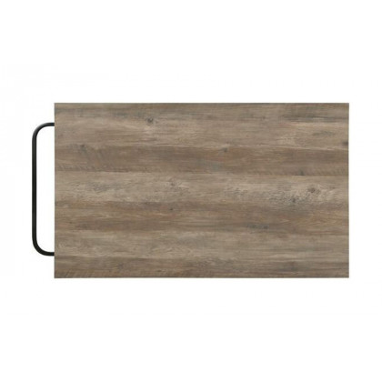 ACME - Macaria Kitchen Island in Rustic Oak/Black (AC00403)