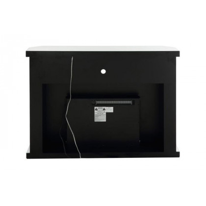 ACME - Noralie Fireplace with Led in Mirrored/Faux Diamonds (AC00508)