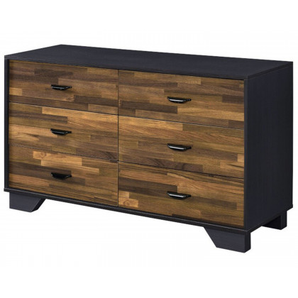 ACME - Eos Dresser in Walnut/Black