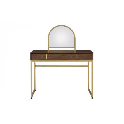 ACME - Coleen Vanity Desk with Mirror & Jewelry Tray (coleenvanitydesktray1234)