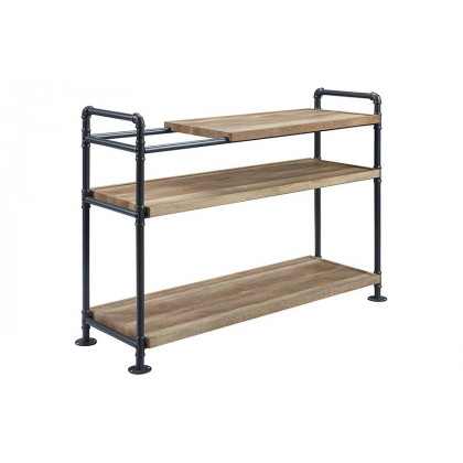 ACME - Brantley Bookshelf in Oak/Sandy Black (AC00756)