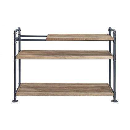 ACME - Brantley Bookshelf in Oak/Sandy Black (AC00756)