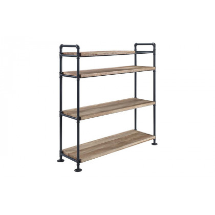 ACME - Brantley Bookshelf in Oak/Sandy Black (AC00757)